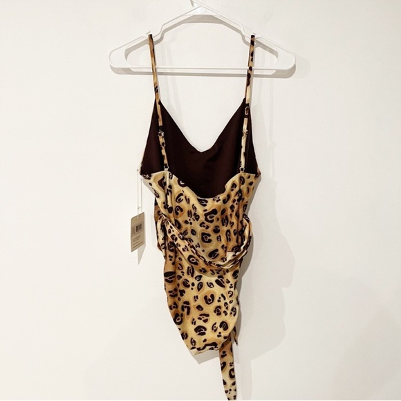 NWT Mara Hoffman Gamela Leopard Print Brown
Multi Tie Waist One Piece Swimsuit - Picture 7 of 9